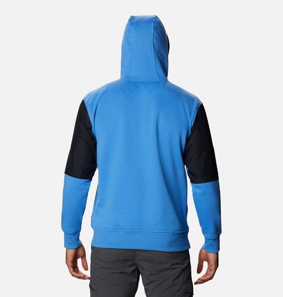 Columbia Minam River Hoodies Blue Black For Men's NZ70142 New Zealand